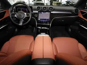 C 180 TOTWINKEL SCHIEBEDACH LEDER BRAUN CARPLAY