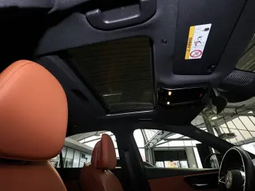 C 180 TOTWINKEL SCHIEBEDACH LEDER BRAUN CARPLAY