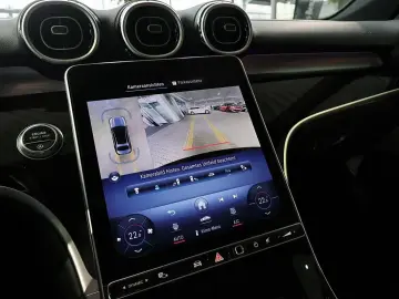C 180 TOTWINKEL SCHIEBEDACH LEDER BRAUN CARPLAY