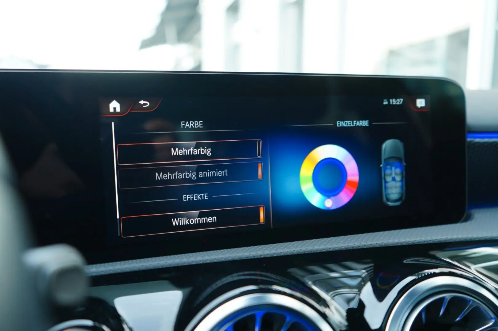 A 250 e PANO LED AMBIENTE NIGHT CARBON SOUNDSYST