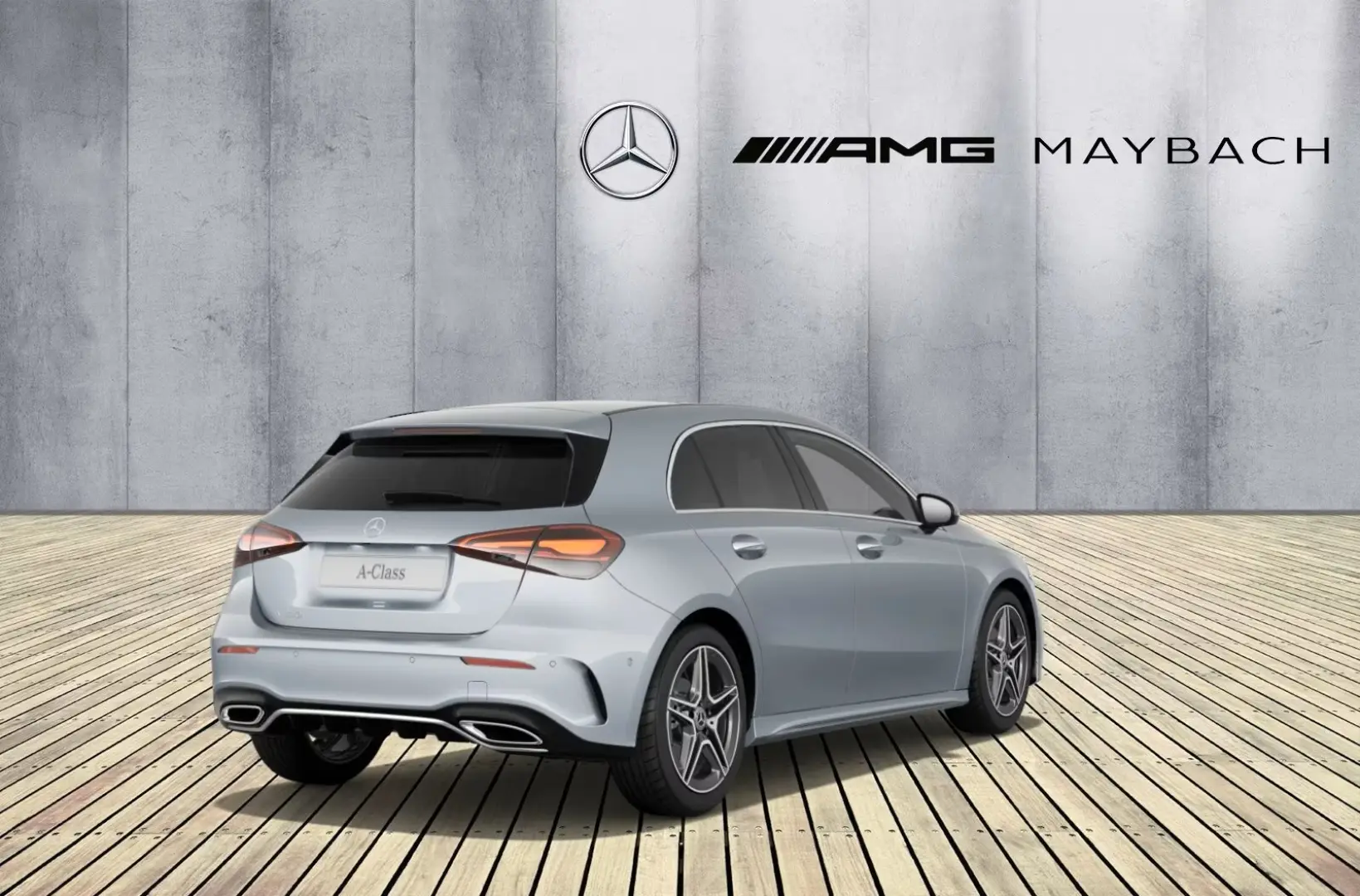 A 180 AMG MBUX-Navi Multibeam Pano RFK Totwinkel