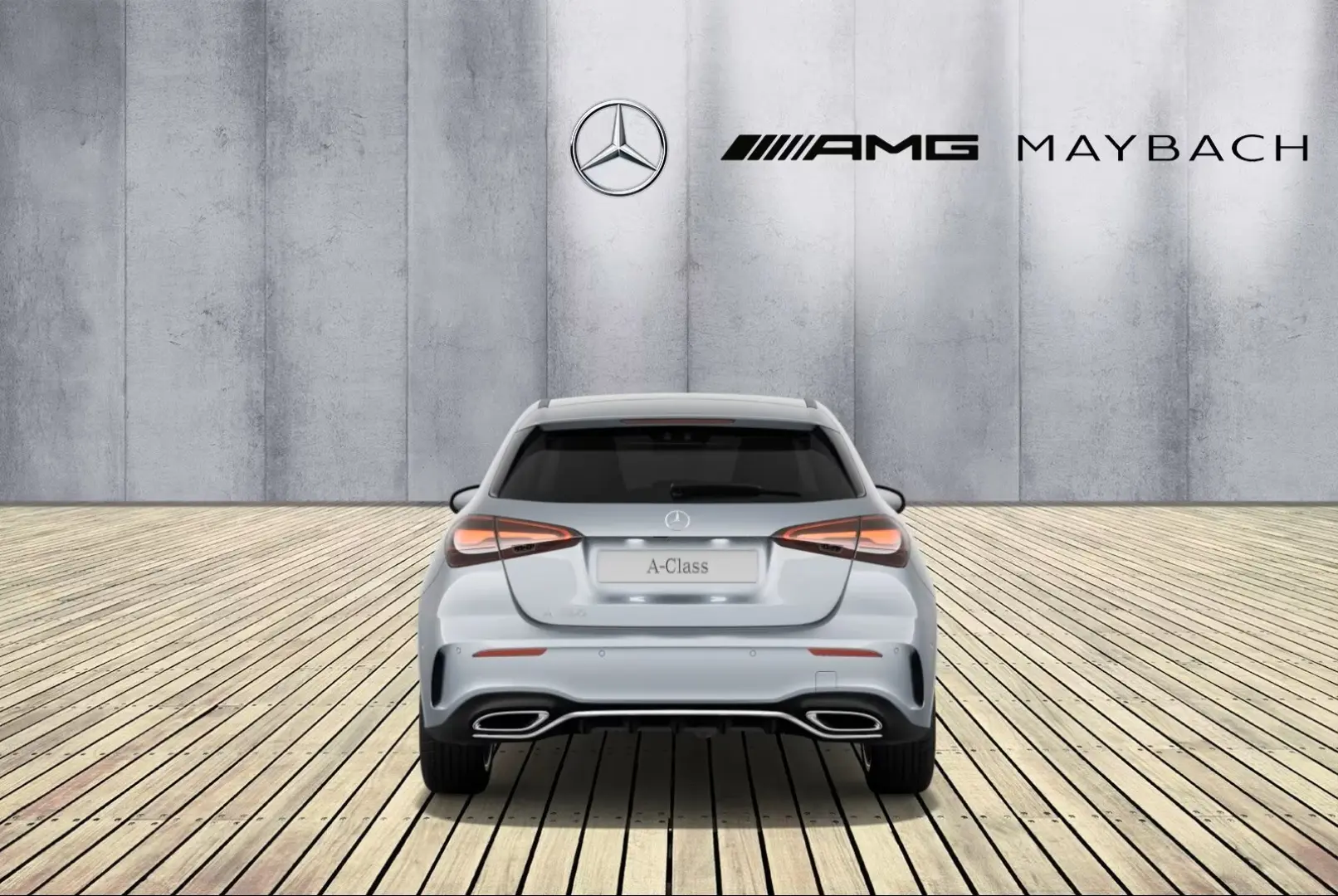 A 180 AMG MBUX-Navi Multibeam Pano RFK Totwinkel