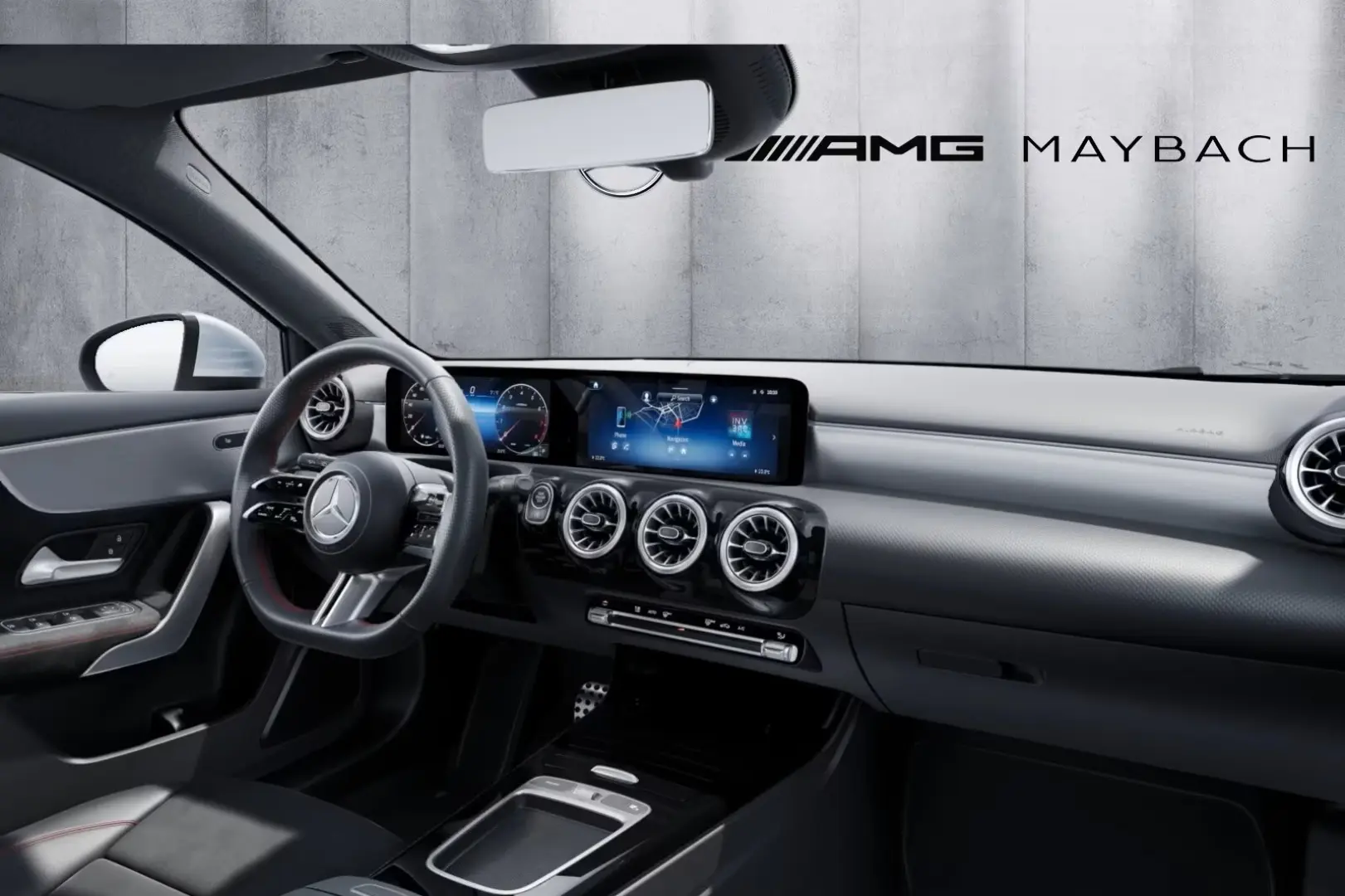 A 180 AMG MBUX-Navi Multibeam Pano RFK Totwinkel