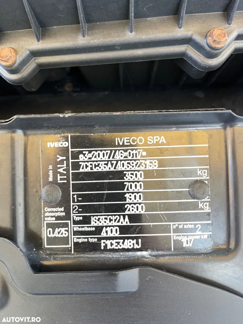 Iveco Daily Doka 3.0D 6LOCURI BASCULABIL PUNTE DUBLA