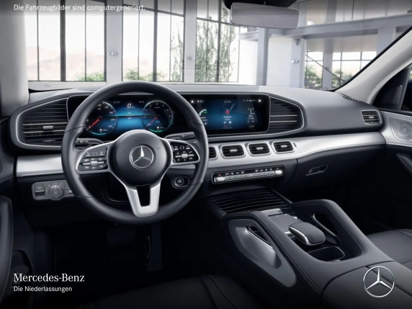 GLE350 de 4M AHK 360  Burmester Ambie Spieg