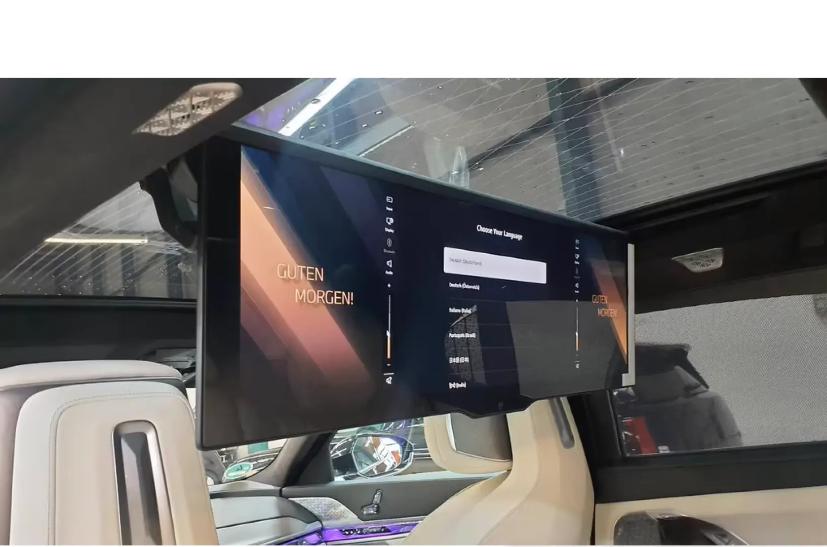 750e xDrive TV AUTOMATIC DOORS LOUNGE SEATING