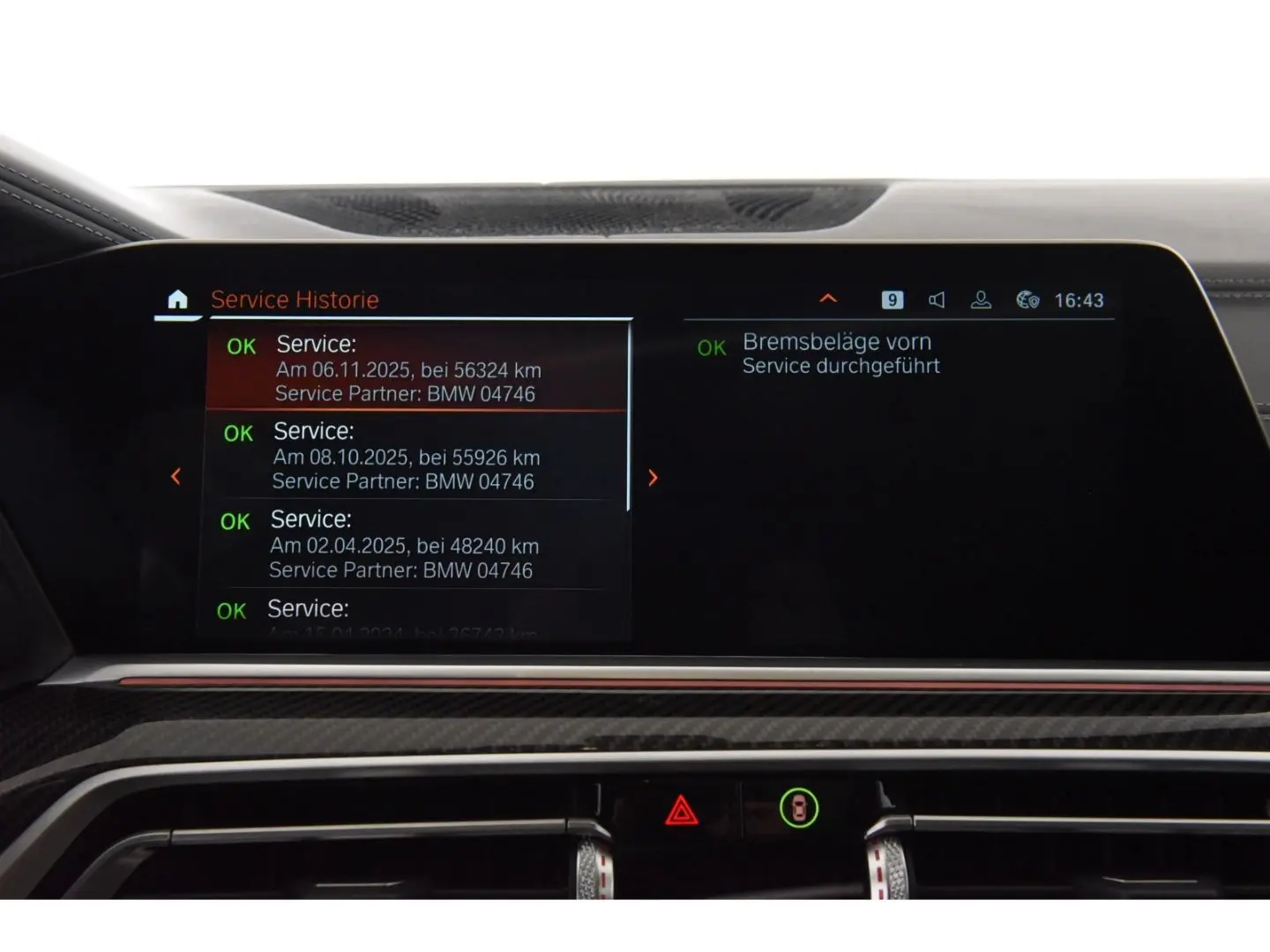 X5 M50i Massagefunktion Standheizung Ambient Air