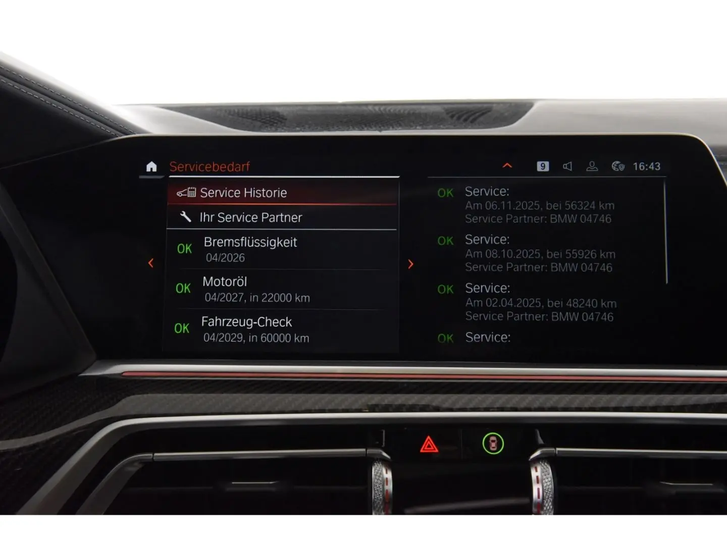 X5 M50i Massagefunktion Standheizung Ambient Air