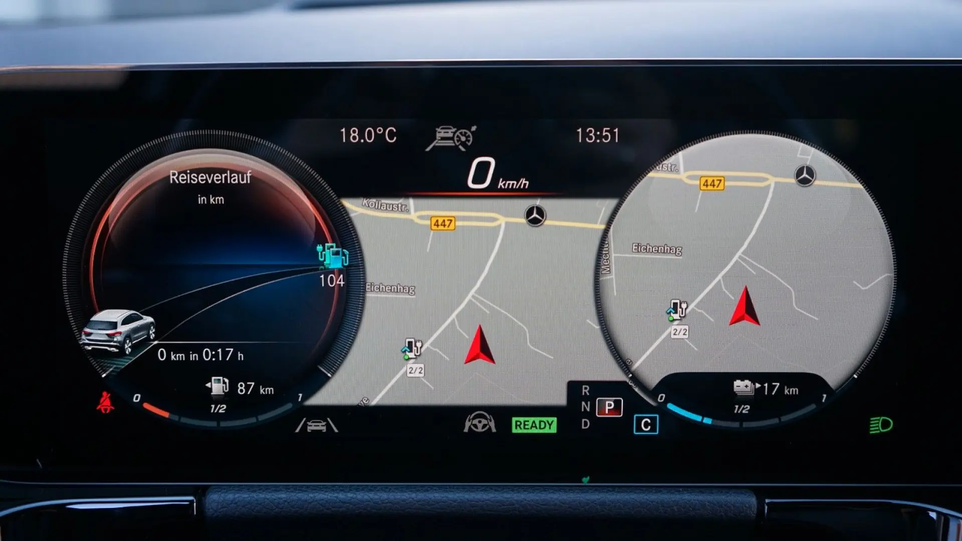 GLA 250 e PROGRESSIVE HUD ACC AHK