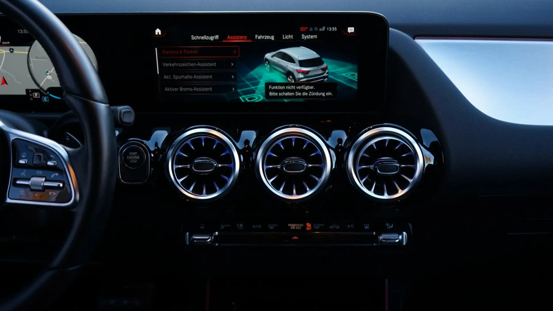 GLA 250 e PROGRESSIVE HUD ACC AHK