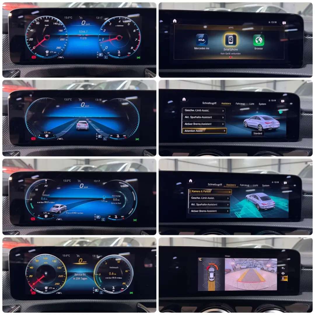 CLA 180 COUPE PROGRESSIVE KAM TLEDER MBUX LED 1H