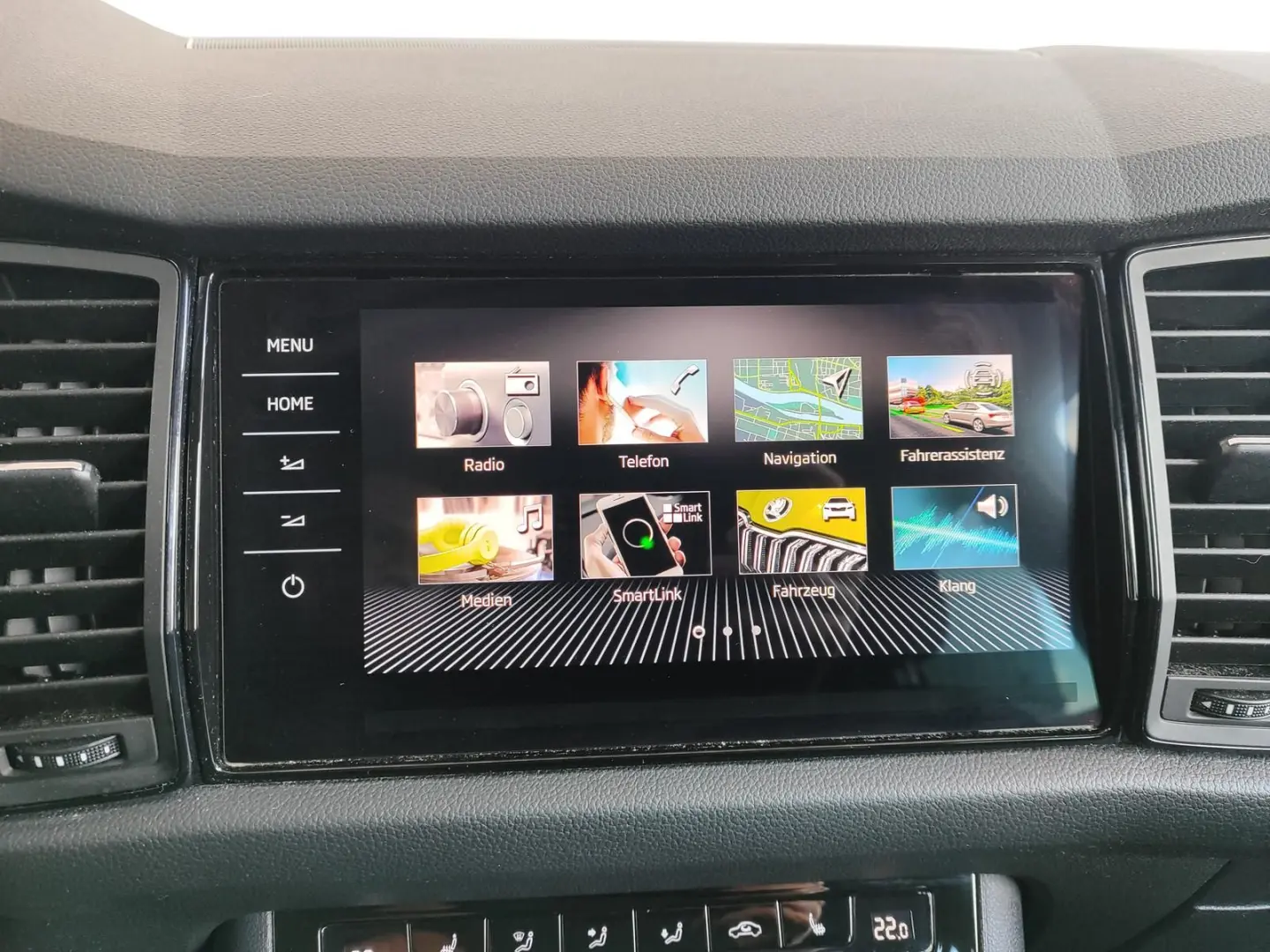 Kodiaq 1.5 TSI Amb. Clever LED 4xSHZ ACC RFK Nav