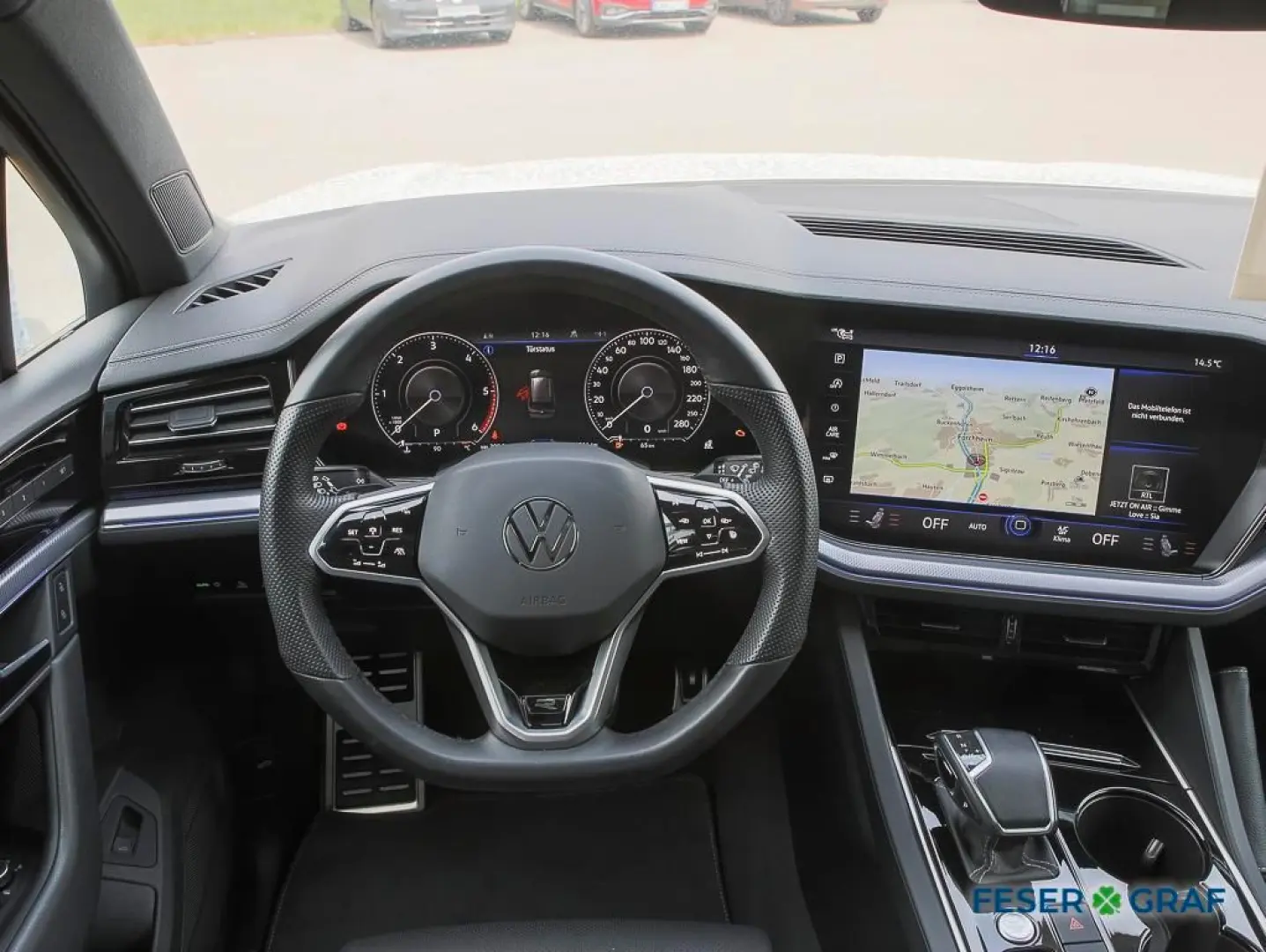 Touareg 3.0 TDI 4M R-Line Black AHK Matrix Pano