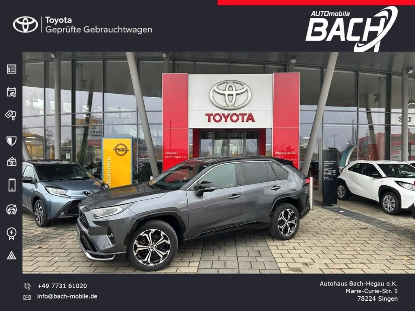 RAV4 Plug-in Hybrid 4x4  LEDER  360  HUD AHK JBL