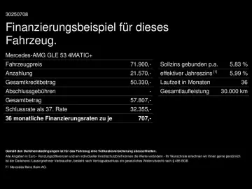 GLE 53 4M  AMG Active Ride Perfo Abg Pano Burm