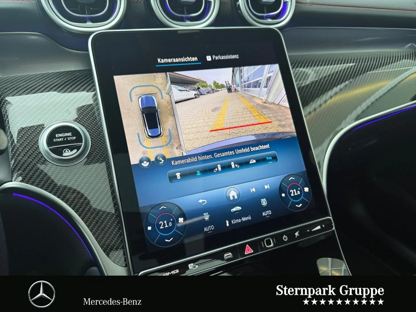 GLC 43 AMG 4M Distro Pano. HuD AHK Night Carbon