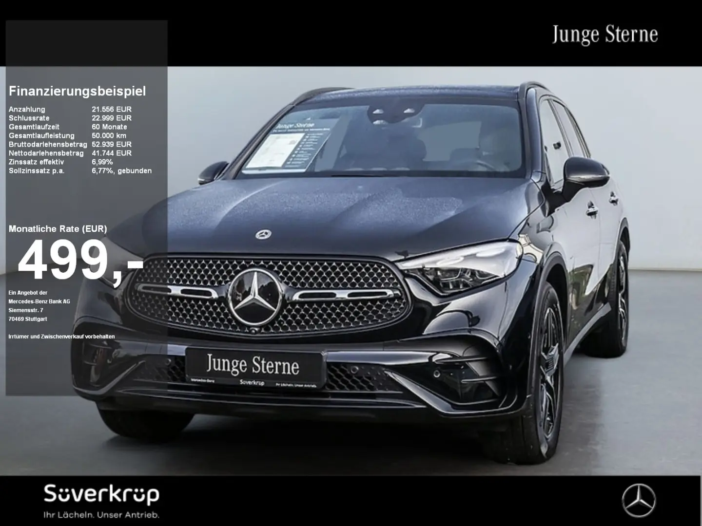 GLC 300 d 4M   BURM AMG NIGHT DISTR SPUR PANO