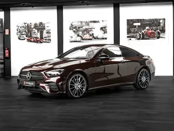 E 450 4M COUPÉ #AMG LINE #RUBELLITROT #1.HAND