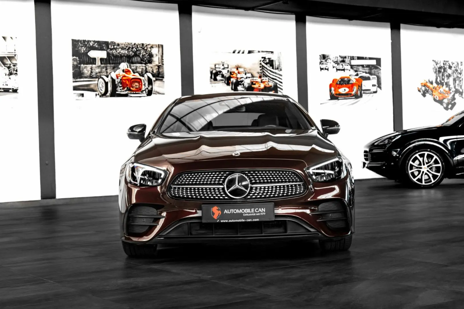 E 450 4M COUPÉ #AMG LINE #RUBELLITROT #1.HAND