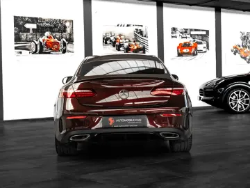 E 450 4M COUPÉ #AMG LINE #RUBELLITROT #1.HAND