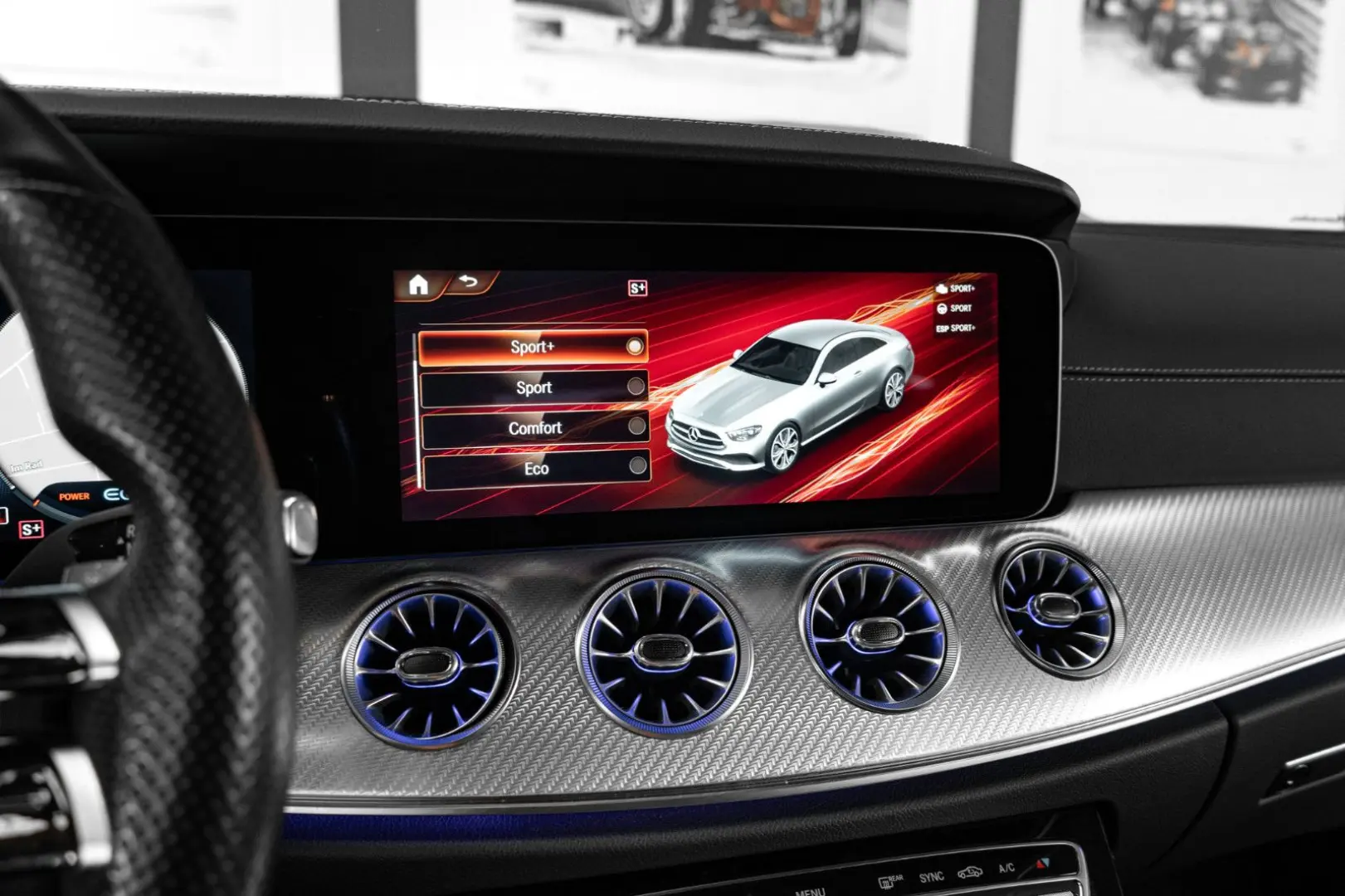 E 450 4M COUPÉ #AMG LINE #RUBELLITROT #1.HAND