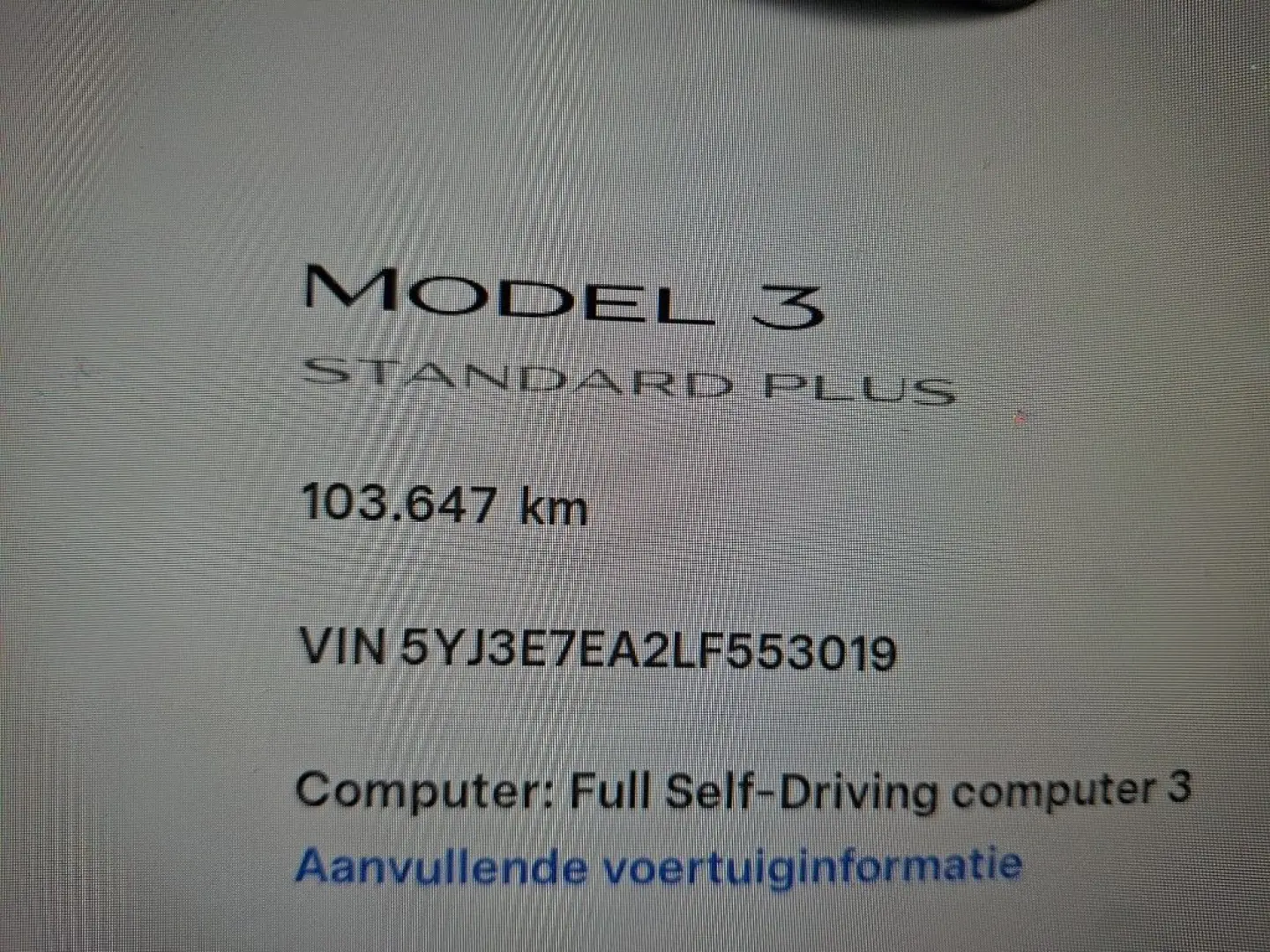 Model 3 Standard RWD Plus [ AUTOPILOT 60 kWh PRE