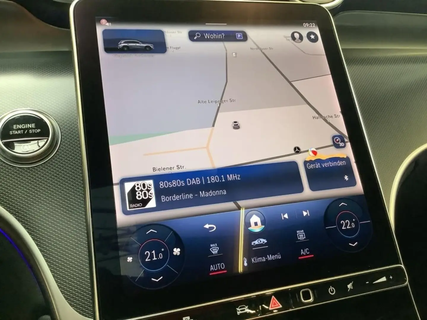 GLC 200 4M Avantgarde 9G LED Panorama-SD AHK