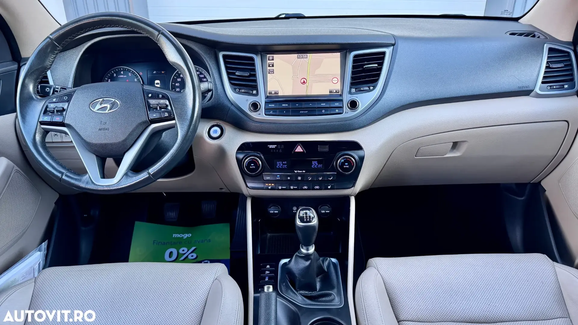 Hyundai Tucson blue 1.6 GDi 2WD Classic