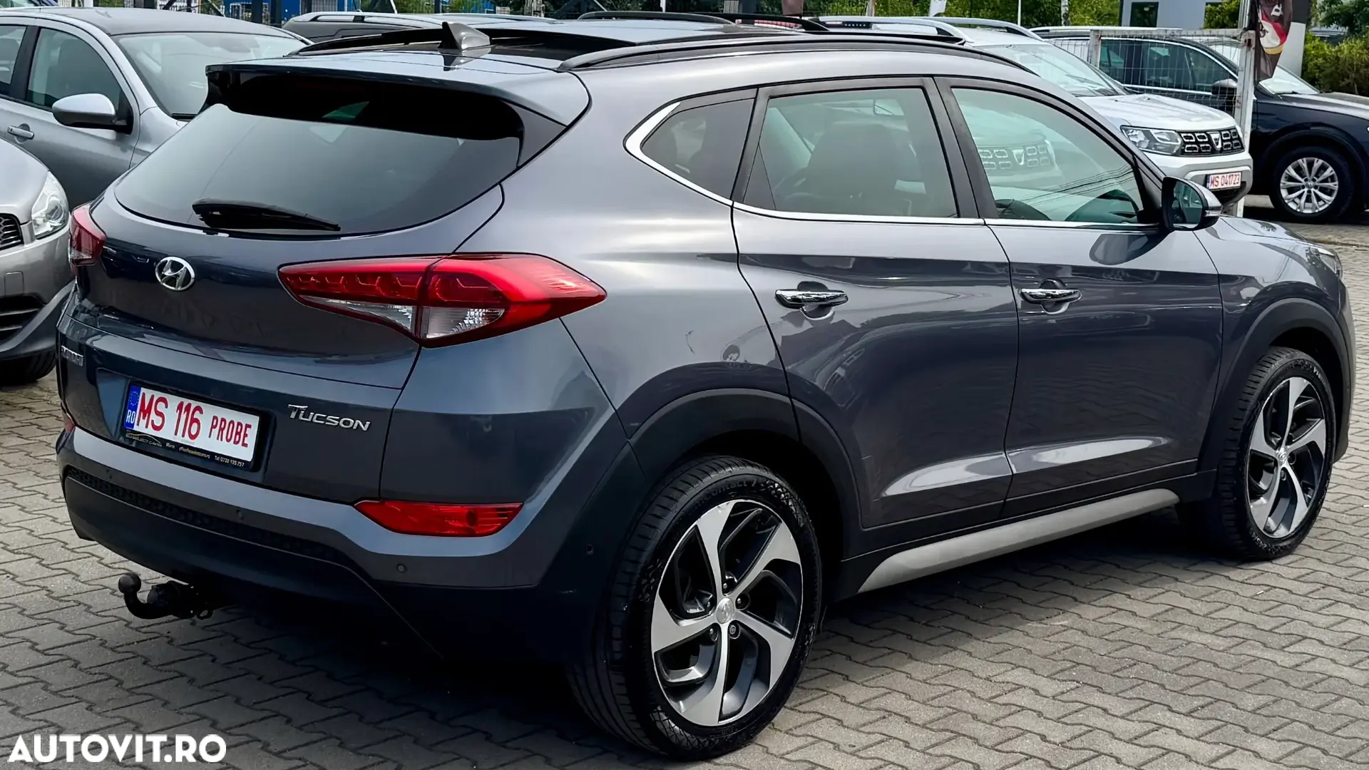 Hyundai Tucson blue 1.7 CRDi 2WD DCT Style