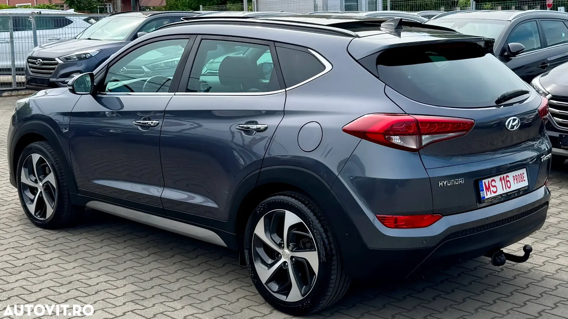 Hyundai Tucson blue 1.7 CRDi 2WD DCT Style