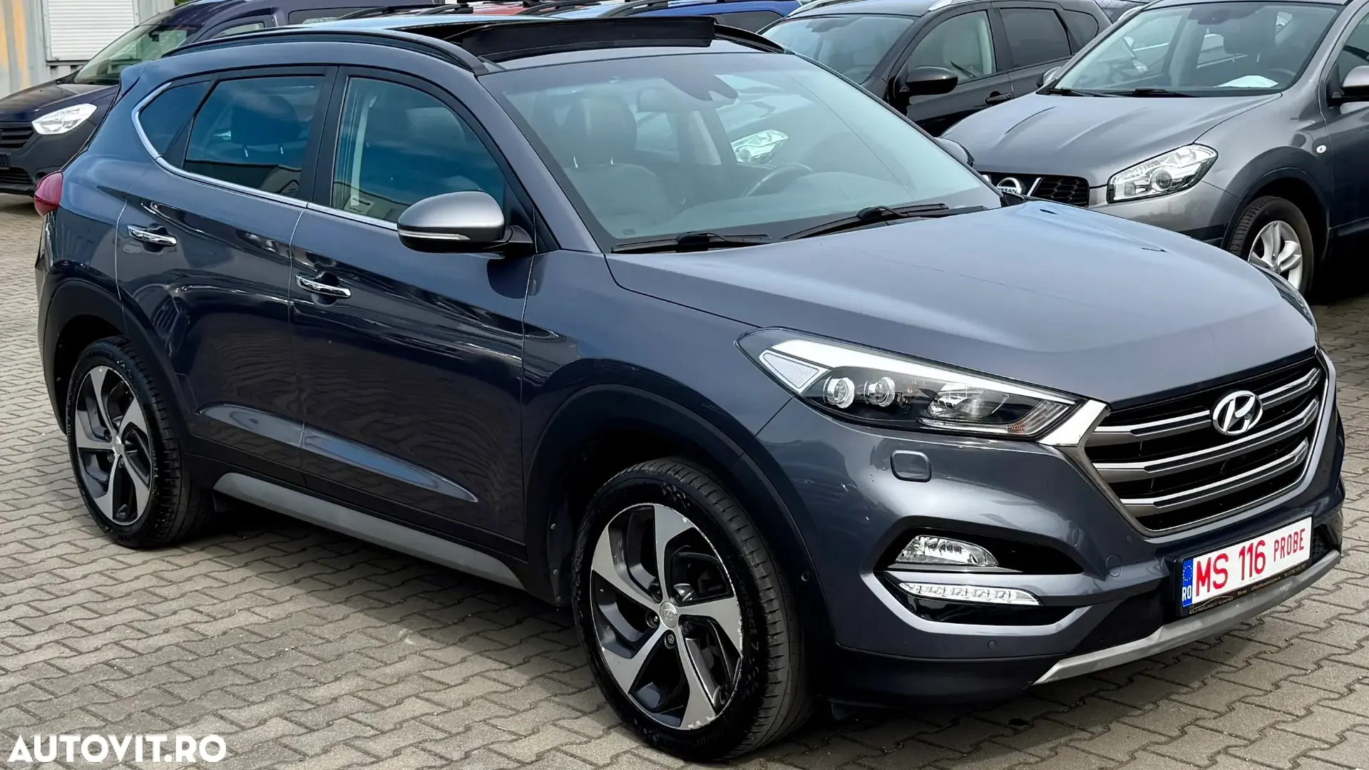 Hyundai Tucson blue 1.7 CRDi 2WD DCT Style