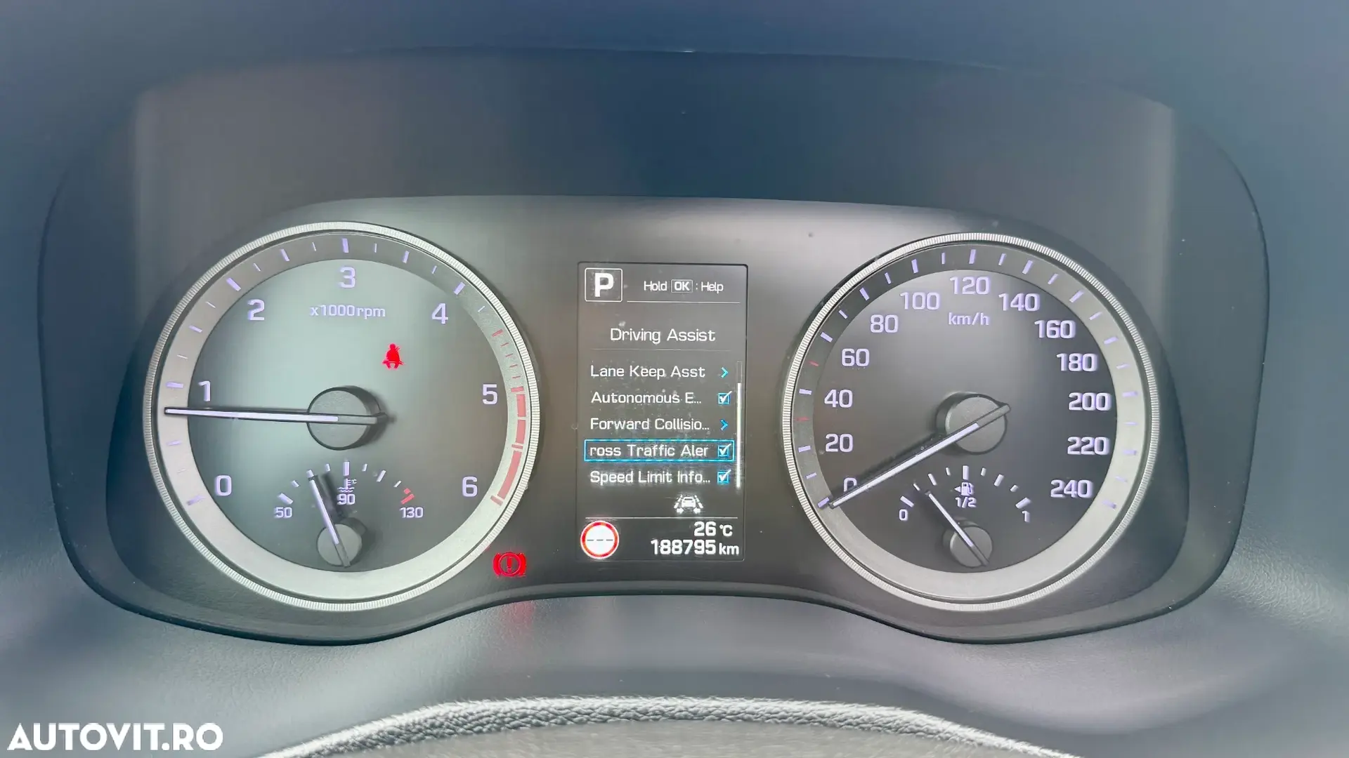 Hyundai Tucson blue 1.7 CRDi 2WD DCT Style