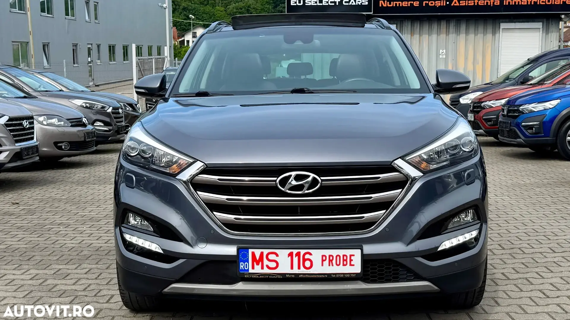 Hyundai Tucson blue 1.7 CRDi 2WD DCT Style