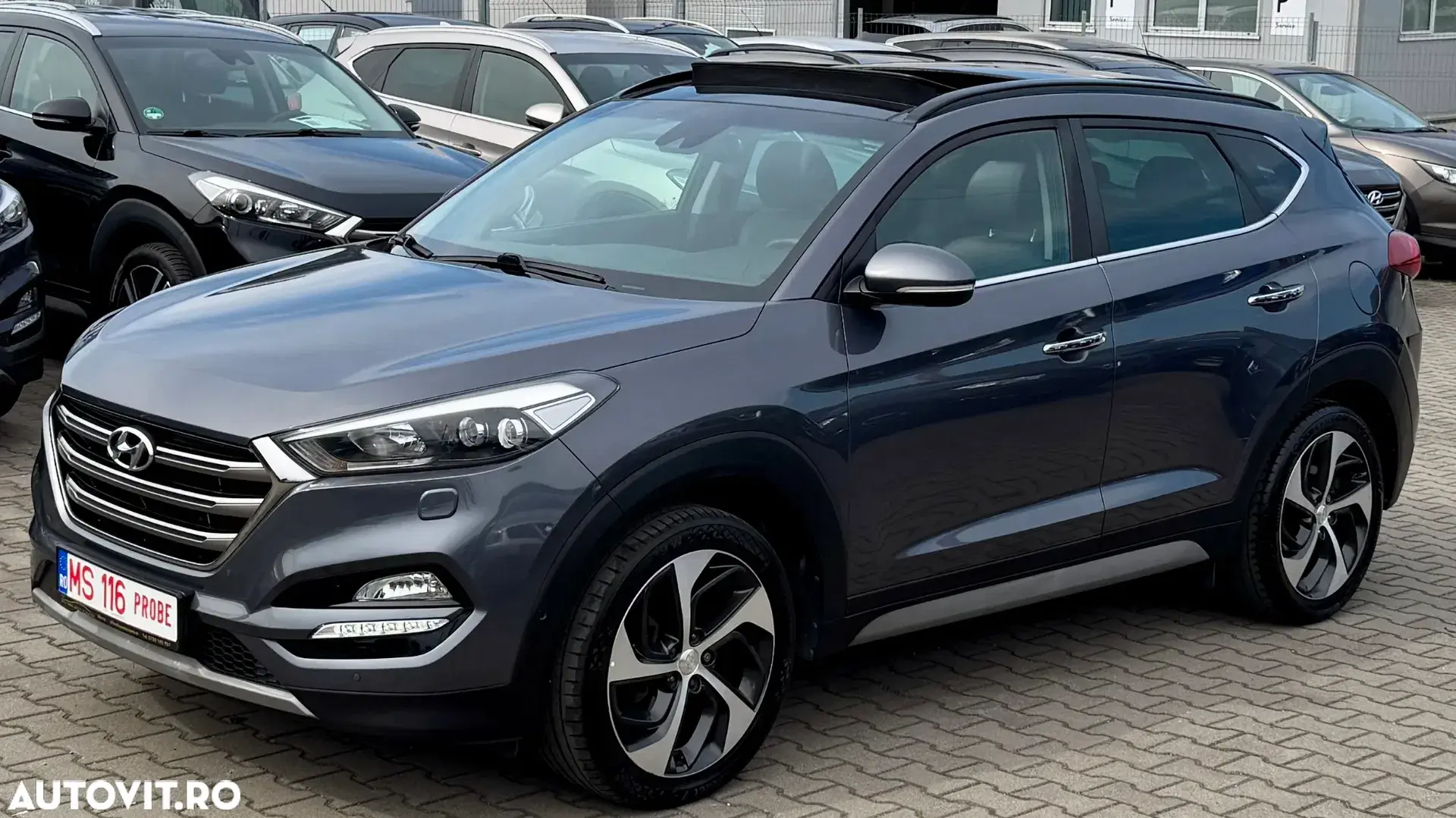 Hyundai Tucson blue 1.7 CRDi 2WD DCT Style