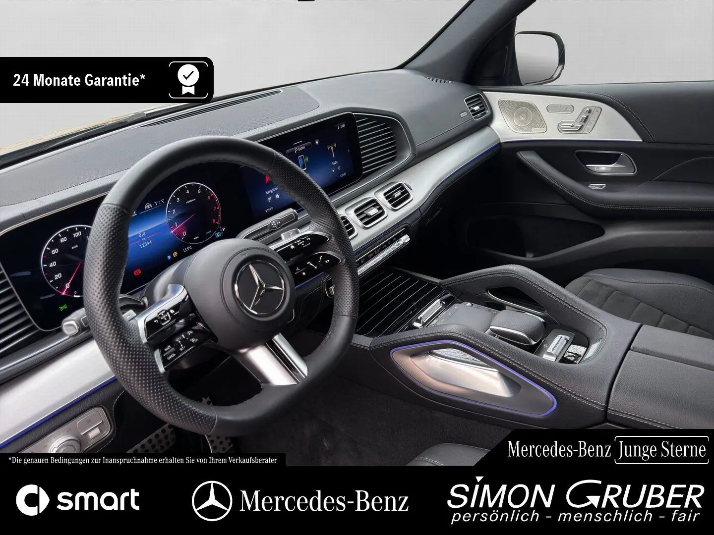 GLE 450 4M AMG Night MBeam Burmester AHK 22Zoll
