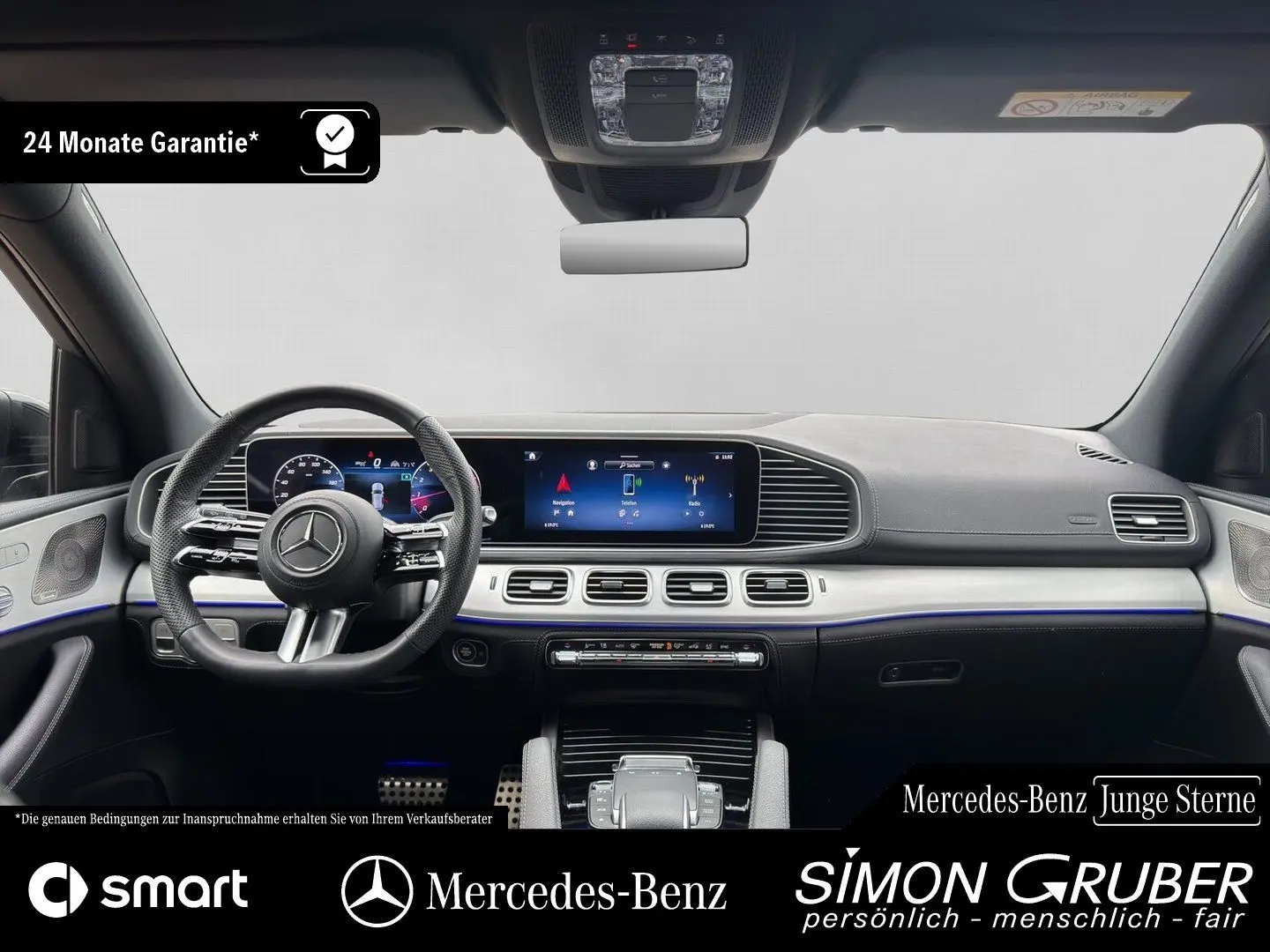 GLE 450 4M AMG Night MBeam Burmester AHK 22Zoll