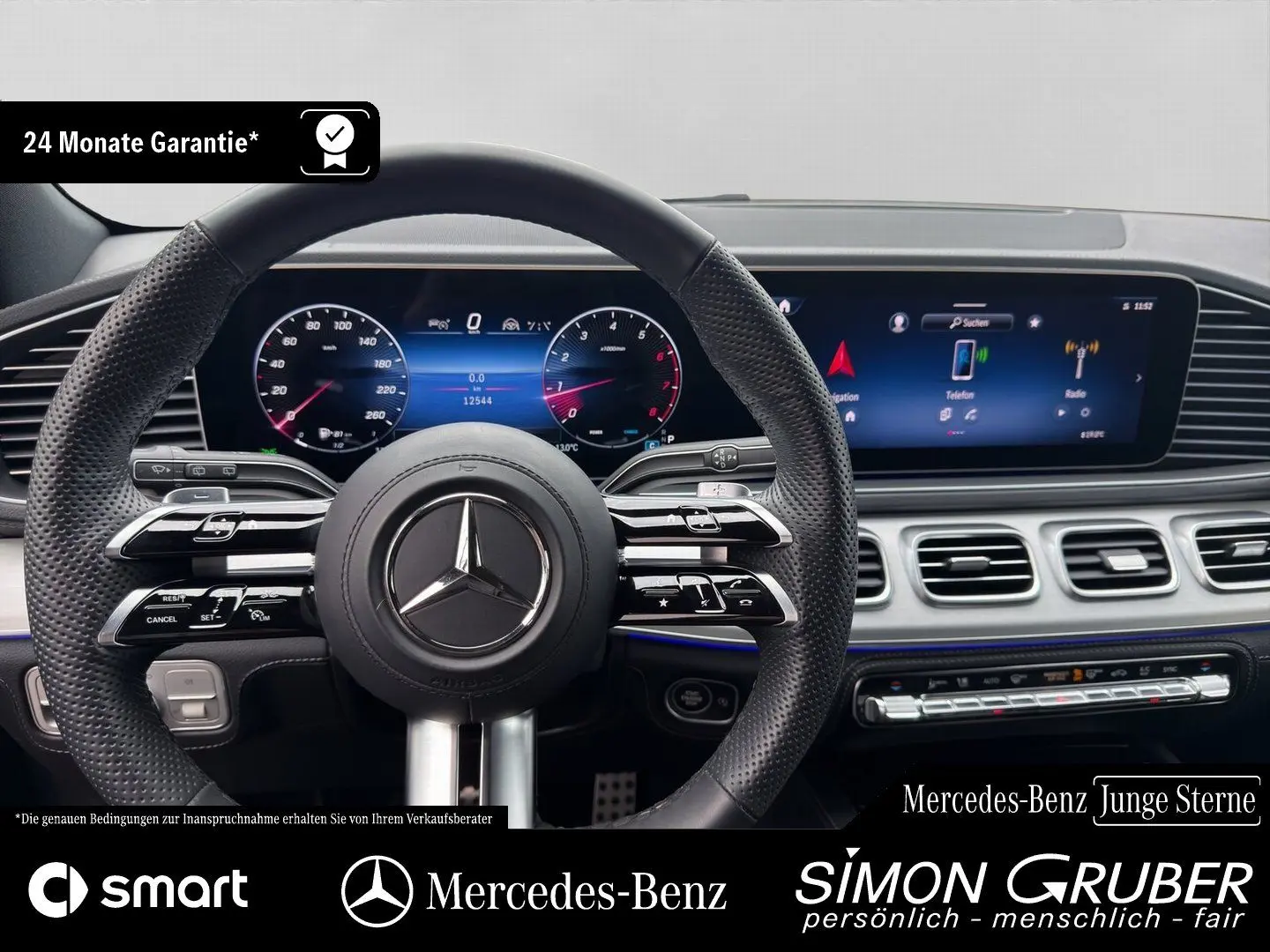 GLE 450 4M AMG Night MBeam Burmester AHK 22Zoll