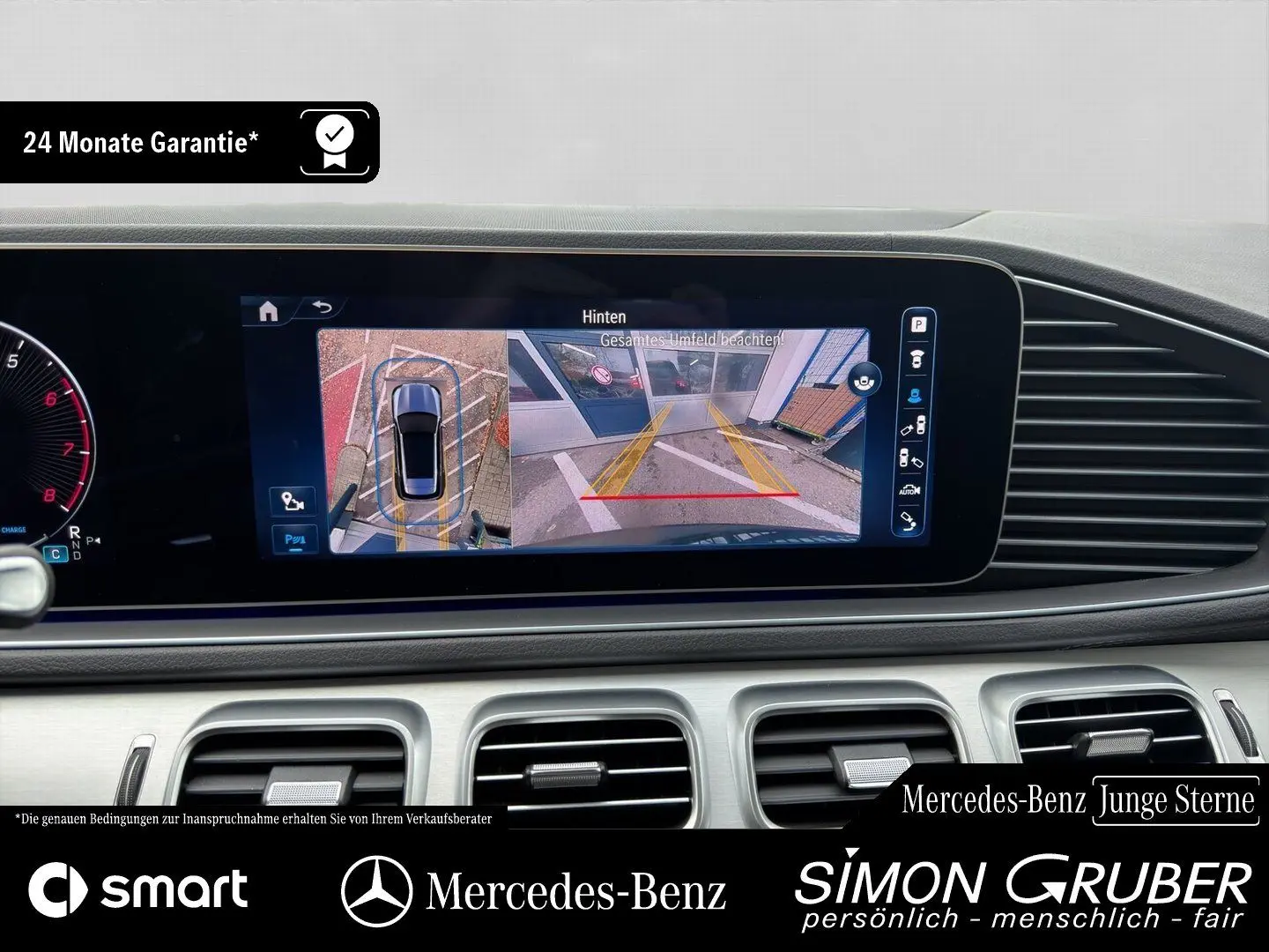 GLE 450 4M AMG Night MBeam Burmester AHK 22Zoll