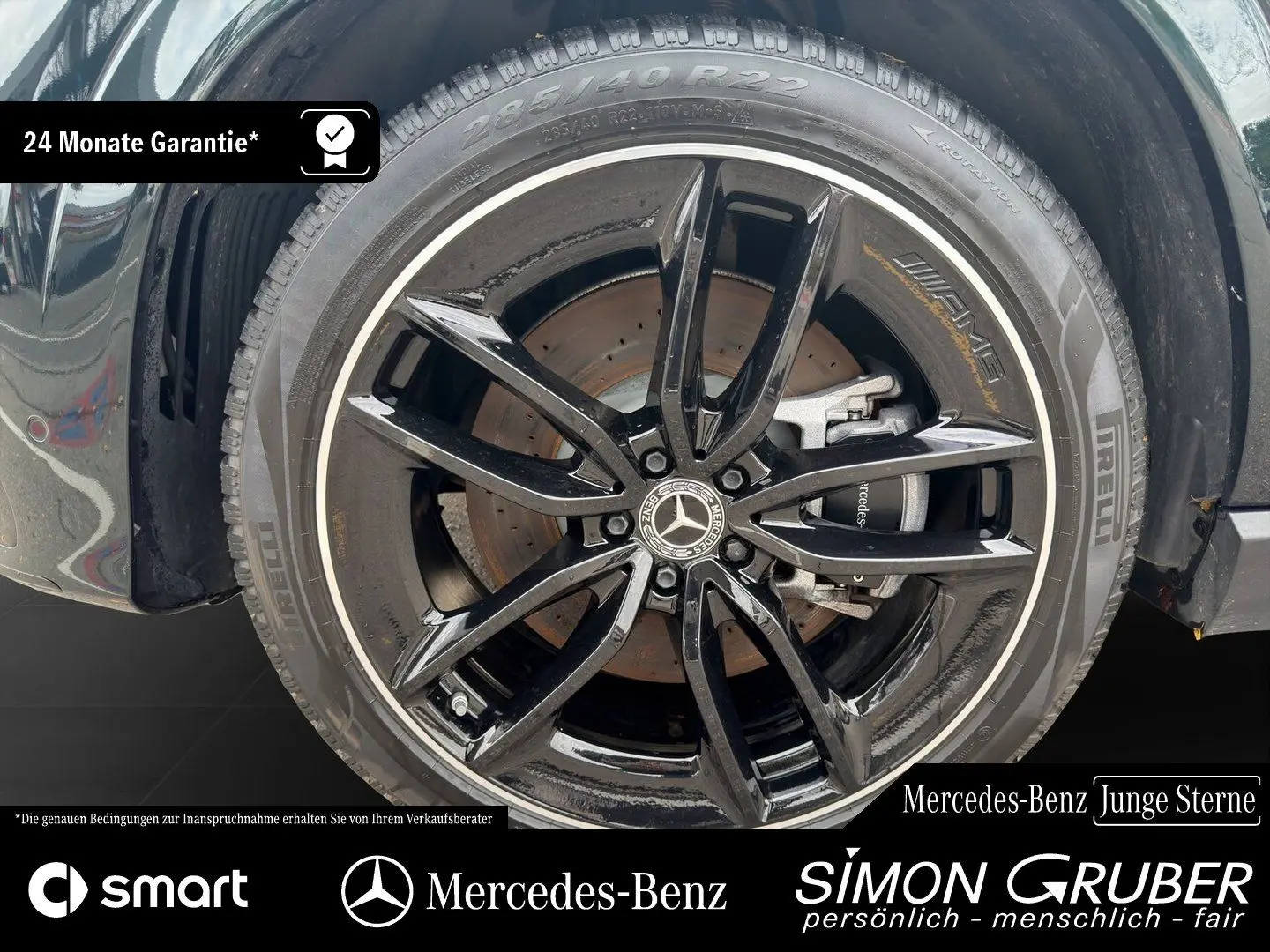 GLE 450 4M AMG Night MBeam Burmester AHK 22Zoll