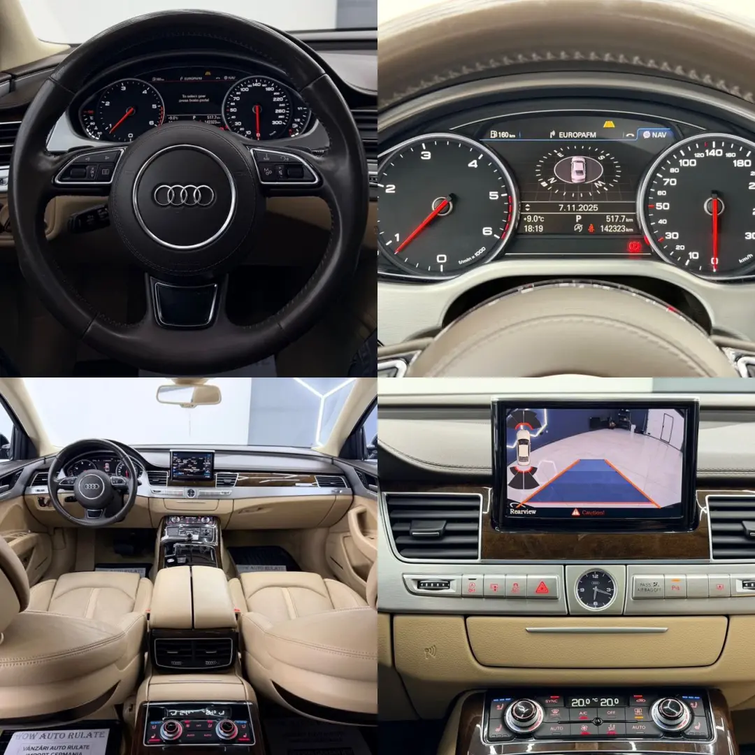 AUDI A8 2015 3.0D E6 Garantie 12 Luni Rate Avans 0 Doar Cu B