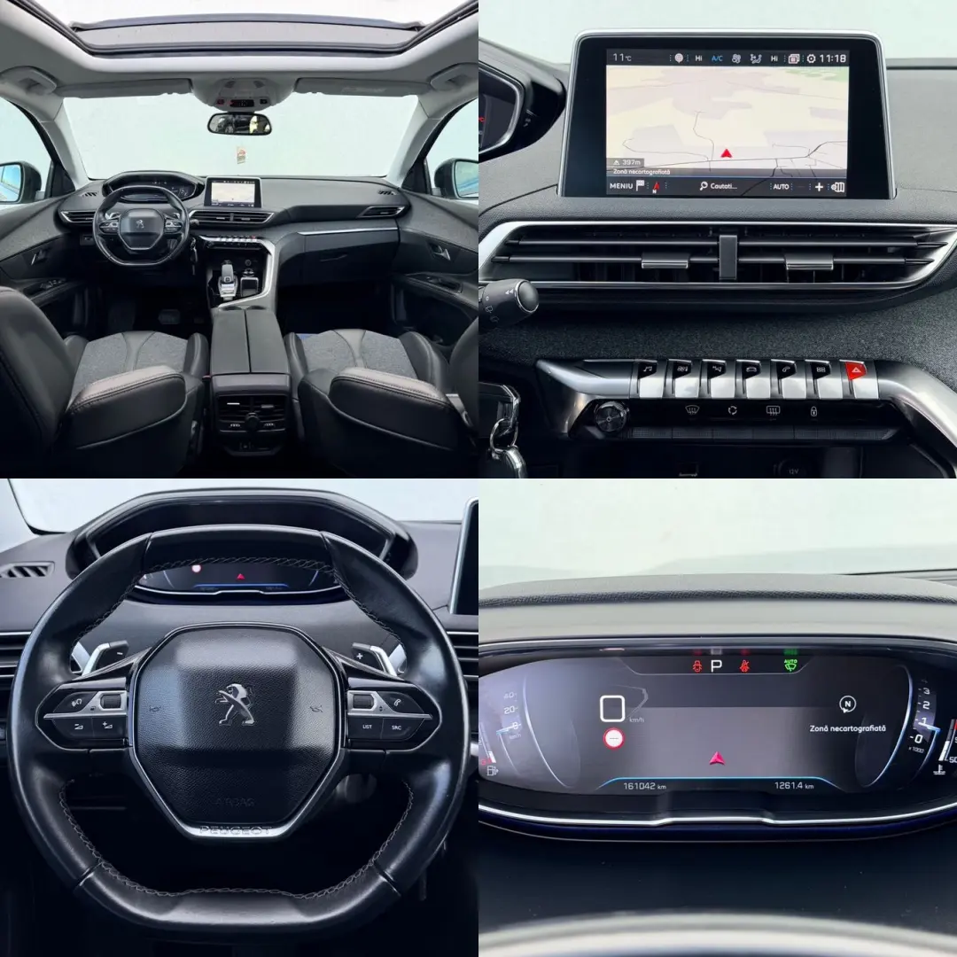 PEUGEOT 5008 2018 1.2i E6 Garantie 12 Luni Rate Avans 0 Doar