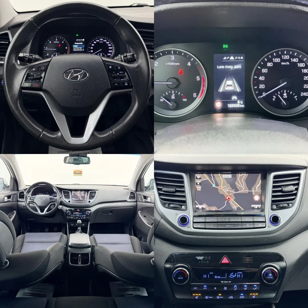 HYUNDAI TUCSON 2016 1.7D E6 Garantie 12 Luni Rate Avans 0 Do