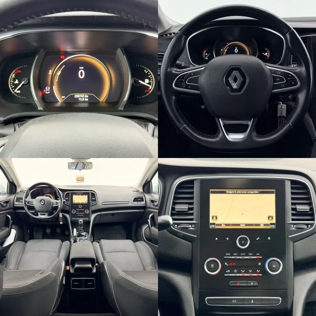 RENAULT MEGANE 2018 1.5D E6 Garantie 12 luni Rate Avans 0 Do