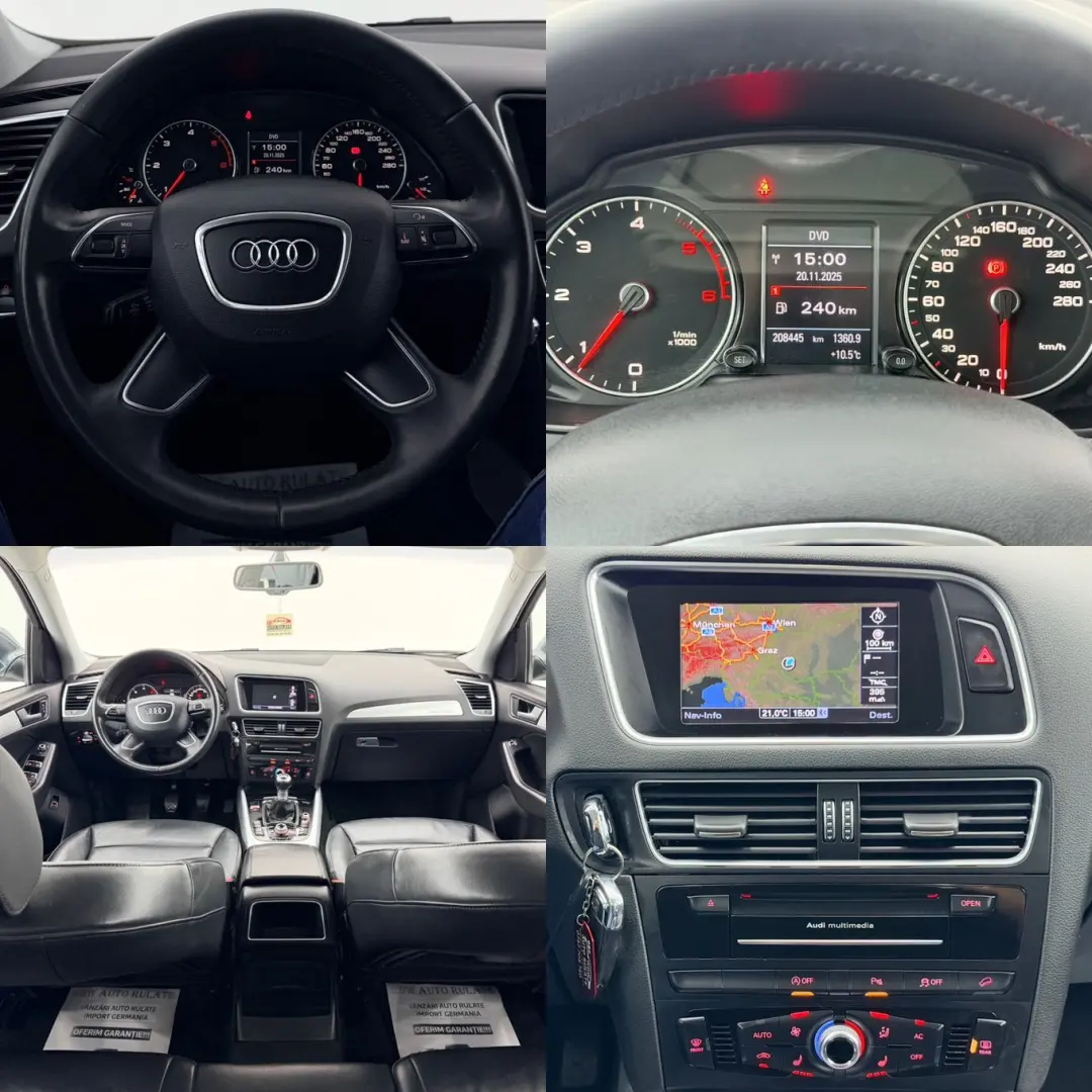 AUDI Q5 2013 2.0D E5 4X4 Garantie 12 Luni Rate Avans 0 Doar