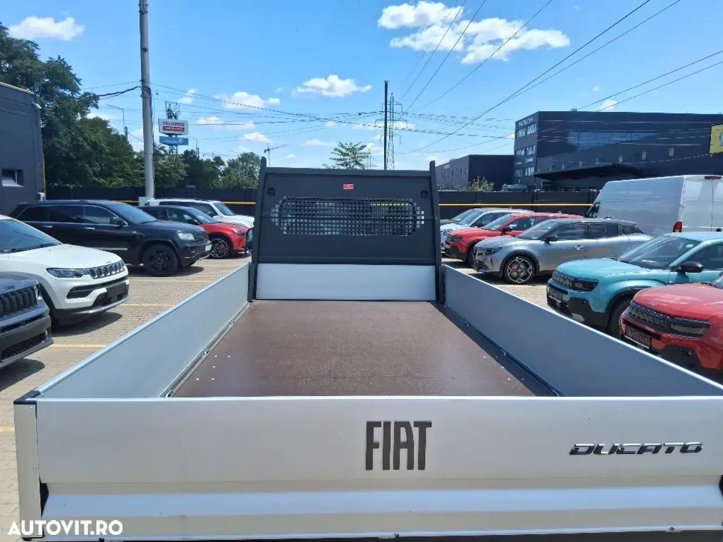 Fiat Ducato Maxi Cabinato cu bena fixa