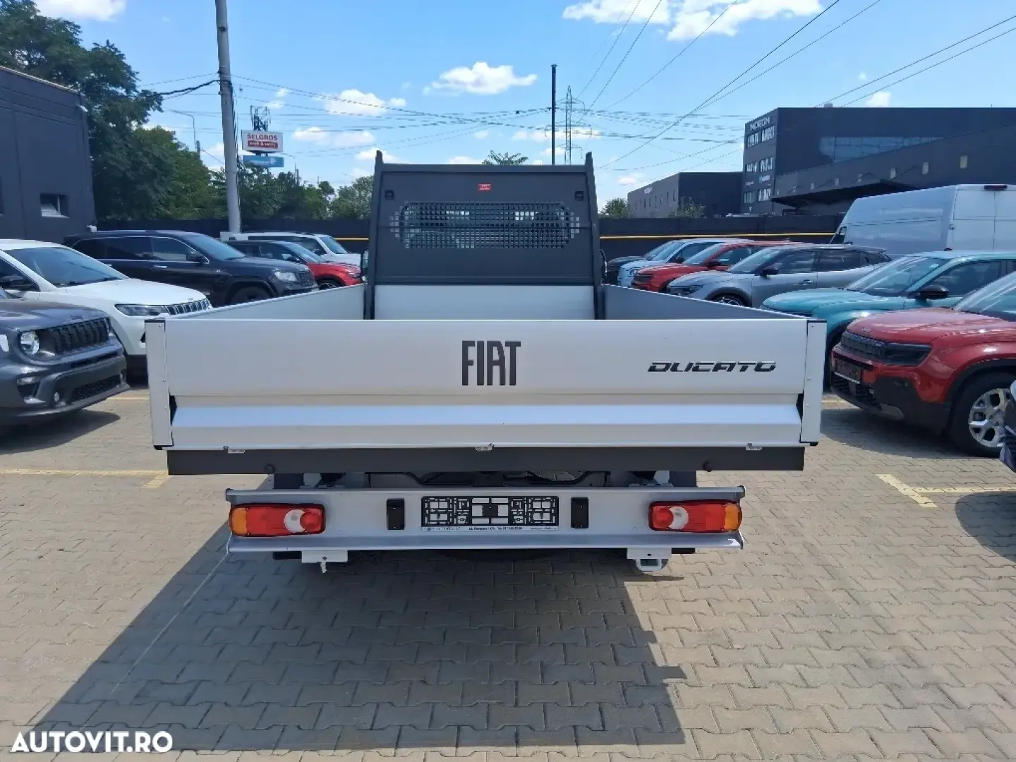 Fiat Ducato Maxi Cabinato cu bena fixa