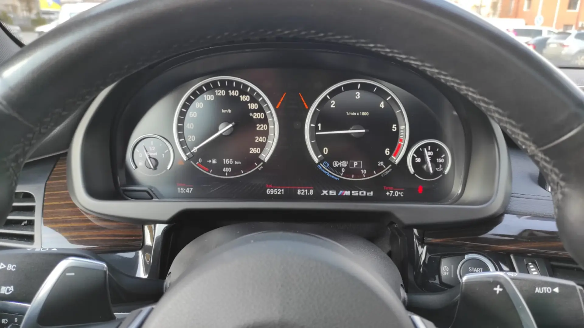 BMW X6M50 d-71000 KM!