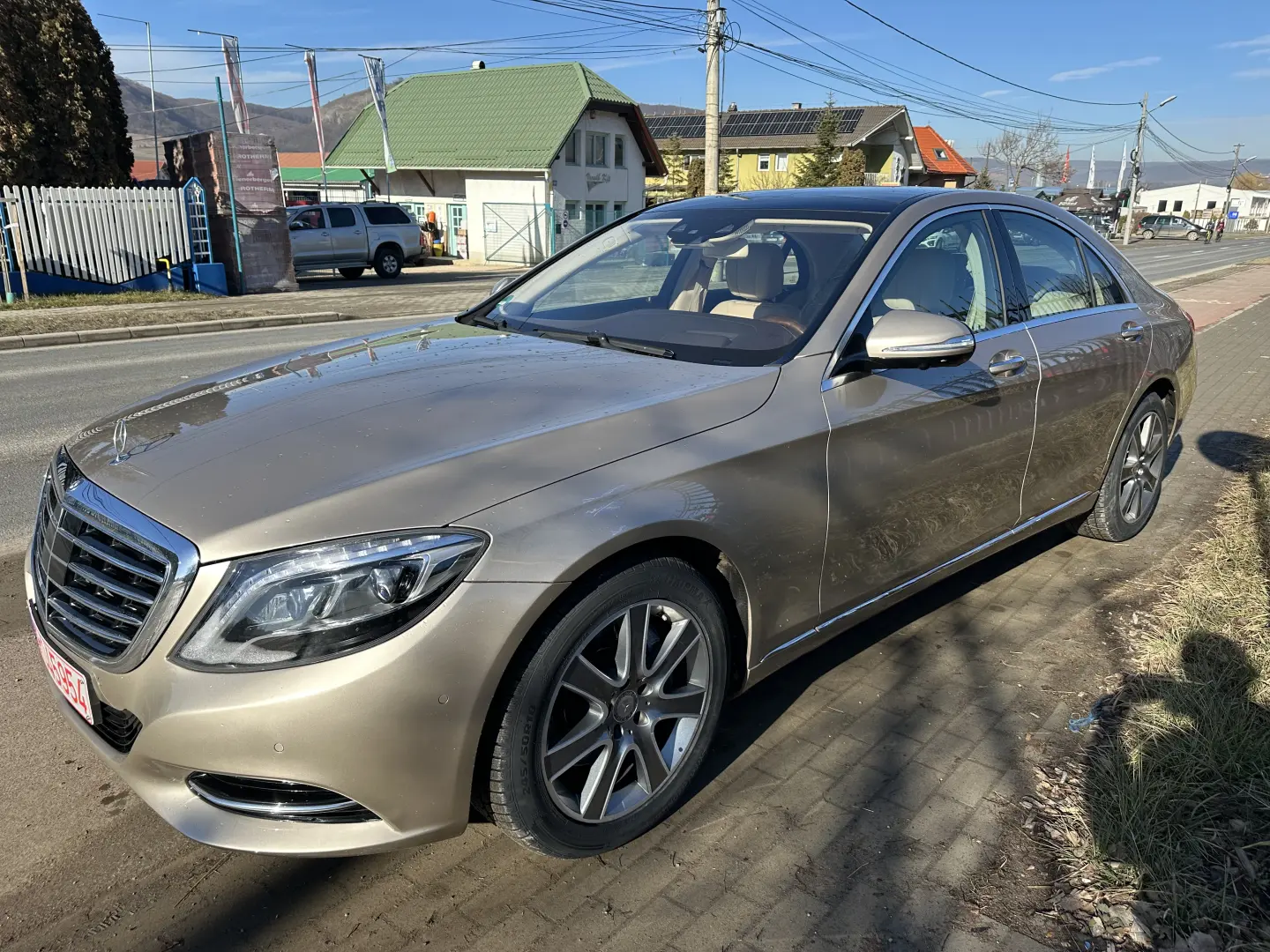 Mercedes S350 4Matic • White leather • Full Options