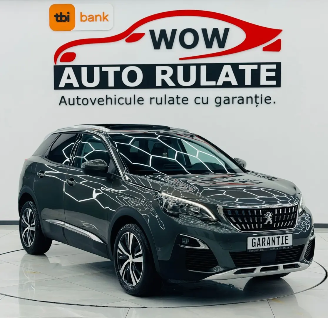 PEUGEOT 3008 2016 1.2i E6 Garantie 12 Luni Rate Avans 0 Doar