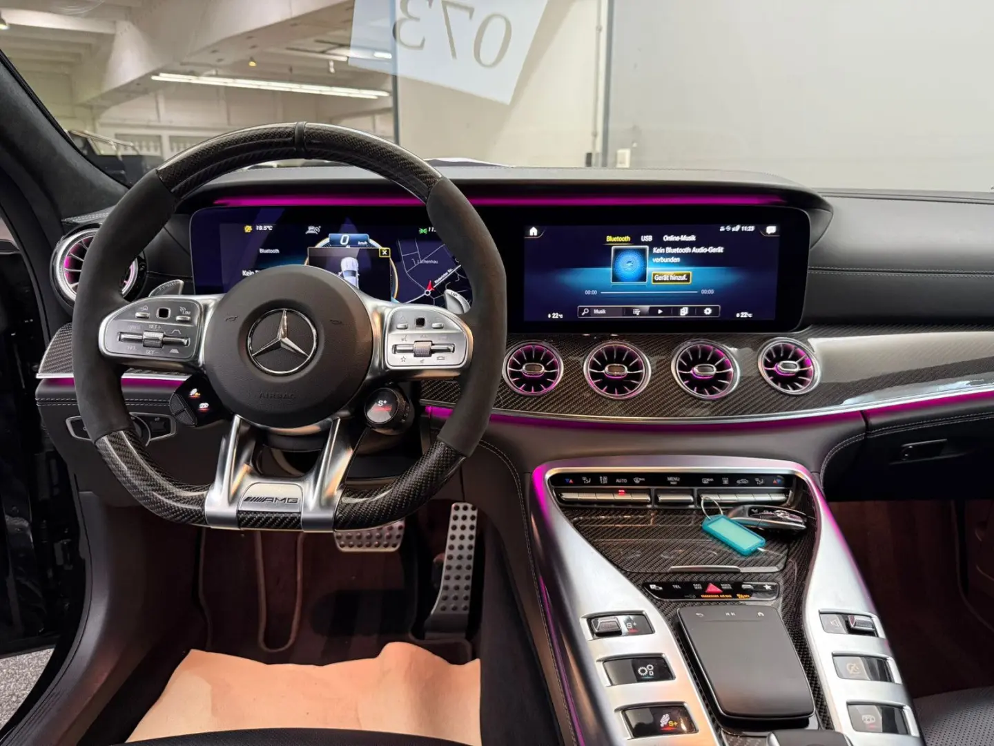 AMG GT 53 4M  AERO CARBON FULL BURM 3D SITZKLIMA